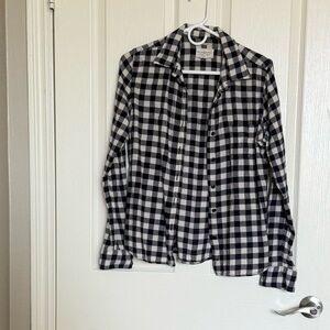 RALPH LAUREN: Long sleeve flannel - Size M